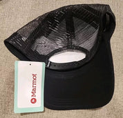 Marmot Mens Retro Trucker Hat Black OS Unisex