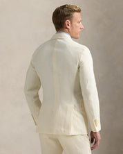 Polo Ralph Lauren Mens Linen Polo Slim Fit Sport Coat Blazer Beige 44R