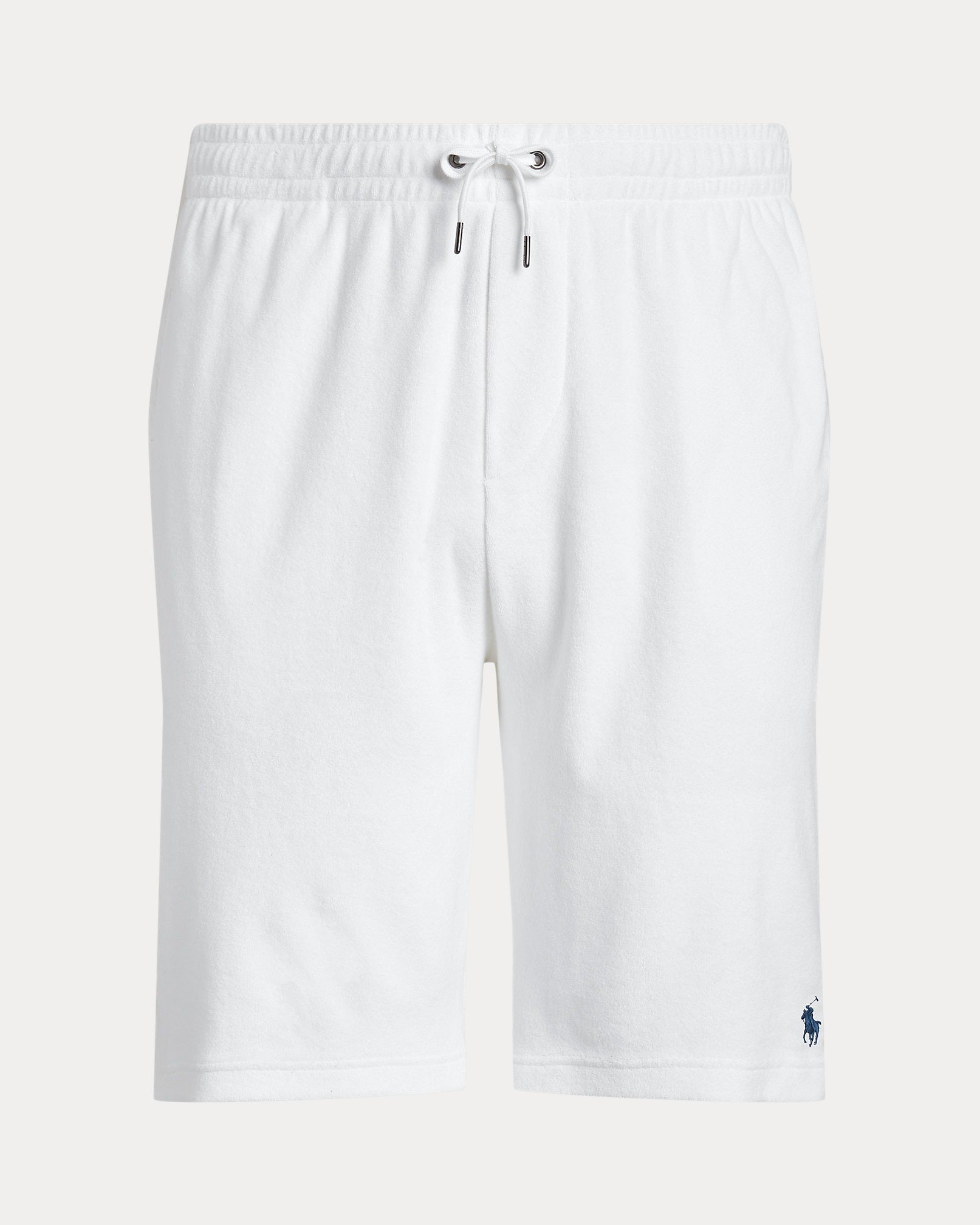 Polo Ralph Lauren Men's Big & Tall Terry Drawstring Shorts 4LT 4XL Tall White