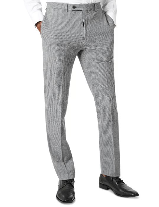 Calvin Klein Men's Slim-Fit Dress Pants - Gray 38 x 30