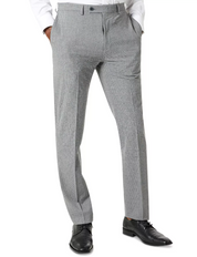 CALVIN KLEIN Men's Slim-Fit Dress Pants Gray 33 X 30 Mini Check