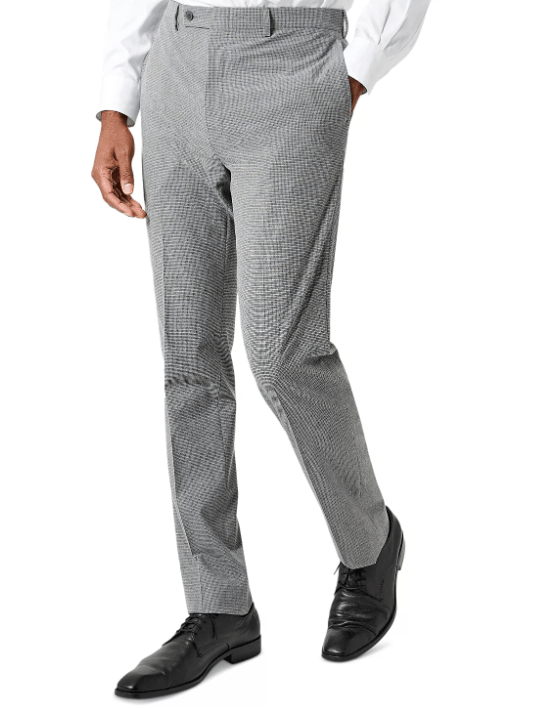 Calvin Klein Men's Slim-Fit Dress Pants - Gray 38 x 30