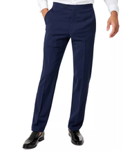 Tommy Hilfiger Mens Modern fit Tuxedo Pants 36 / 30 Blue Solid