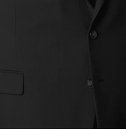 Shaquille O'Neal Menss Regular fit Sport Coat Blazer 56 S Black Solid