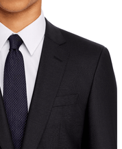 Hugo Boss Mens Regular fit Suit Jacket Blazer 40 R Black Solid