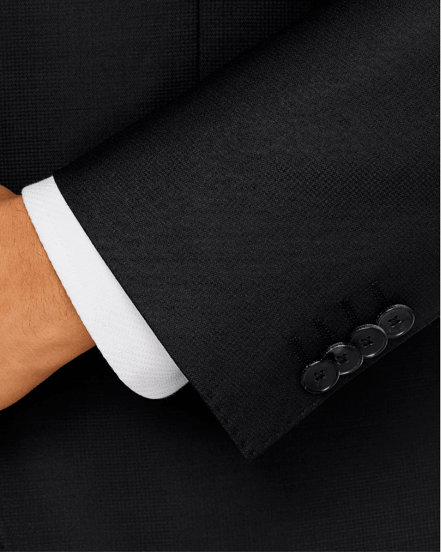 Hugo Boss Mens Regular fit Suit Jacket Blazer 40 R Black Solid