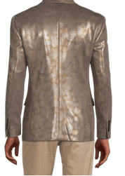 Tallia Mens Slim Fit Sport Coat Gold 38S