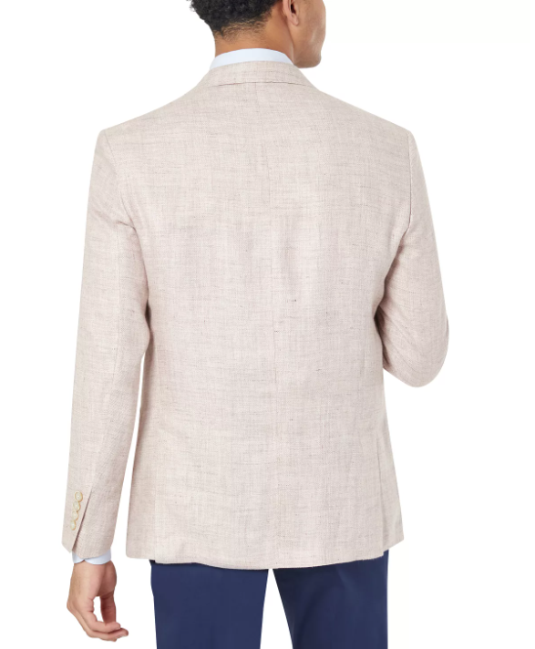 Tallia Men's Pink Sportcoat - Size 46R