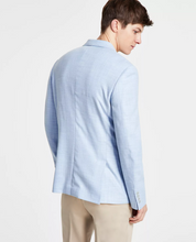 Calvin Klein Mens Slim fit Sport Coat Blazer 40 R Blue Solid