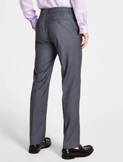 Calvin Klein Mens Slim fit Dress Pants 38 / 34 Charcoal Grey Solid Stretch