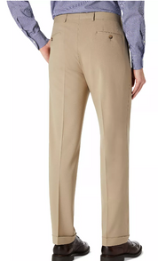 Lauren Ralph Lauren Mens Classic fit Dress Pants 34 / 30 Beige Solid