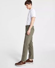Tommy Hilfiger Men Modern fit Dress Pants 32 / 32 Green Solid Stretch