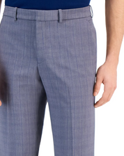 Perry Ellis Portfolio Men's Modern Fit Stretch Dress Pants Grey 36 x 30