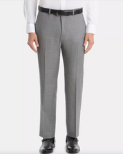 Lauren Ralph Lauren Men's Classic-Fit Wool Suit Pants Light Grey 34 x 32