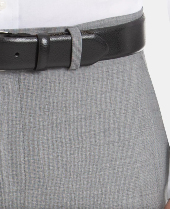 Ralph Lauren Men's Classic-Fit Wool Pants Light Grey 42 x 32