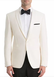 Lauren Ralph Lauren Mens Classic fit Sport Coat Blazer 48 R White Solid