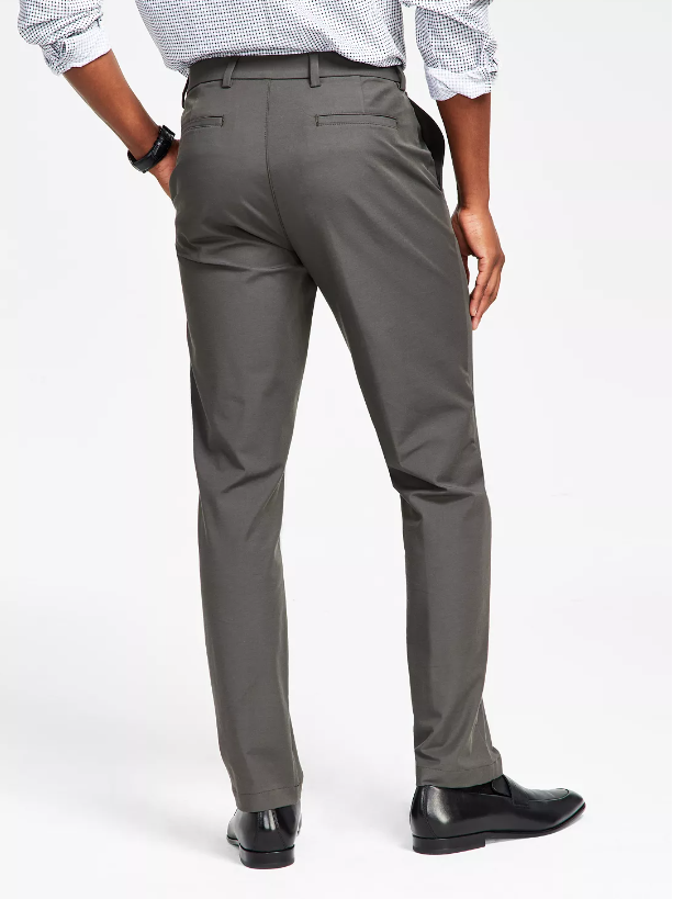 Lauren Ralph Lauren Mens Classic Fit Dress Pants Olive 33 x 30