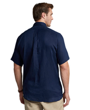Polo Ralph Lauren Men's Big Tall Button Down Shirt Newport Navy Lightweight 3XB