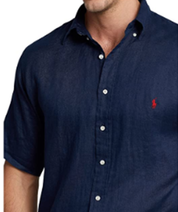 Polo Ralph Lauren Men's Big Tall Button Down Shirt Newport Navy Lightweight 3XB