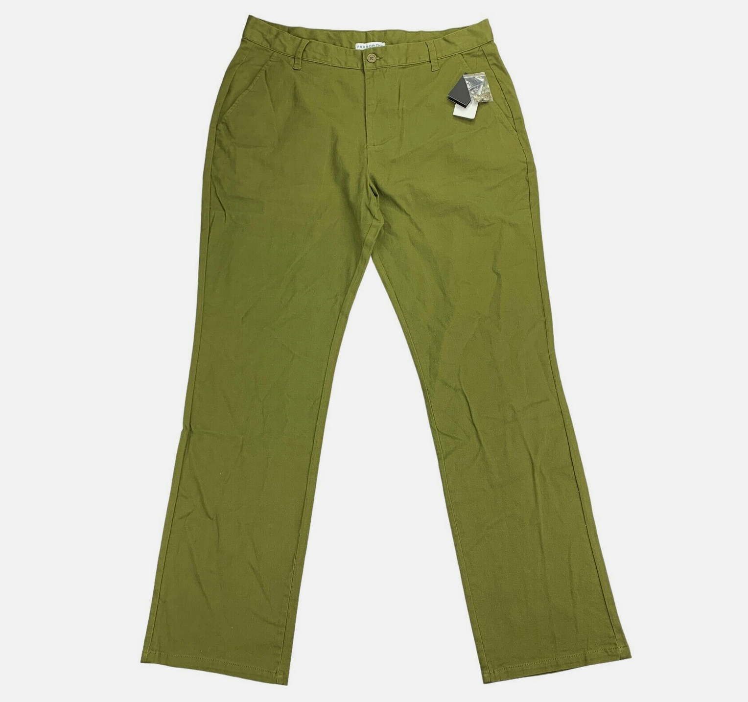 And Now This Men's Everyday Chino Pant Olive Green 38 Reg