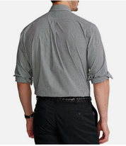 Polo Ralph Lauren Men's Poplin Classic Fit Check Shirt Black Small