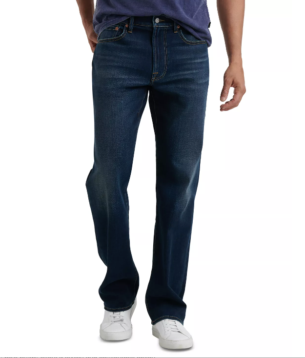 Lucky Brand 181 Relaxed Straight Jeans Balsam Navy 34X34