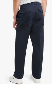 Tommy Hilfiger Men's New School Prep Pleated Chino Pants Desert Sky Blue 32 x 30