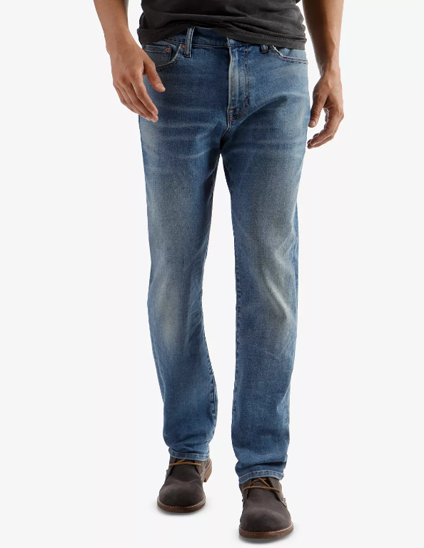 Lucky Brand 410 Athletic Fit Jeans In Fenwick (Fenwick)  Blue 38X32 Men's Jeans