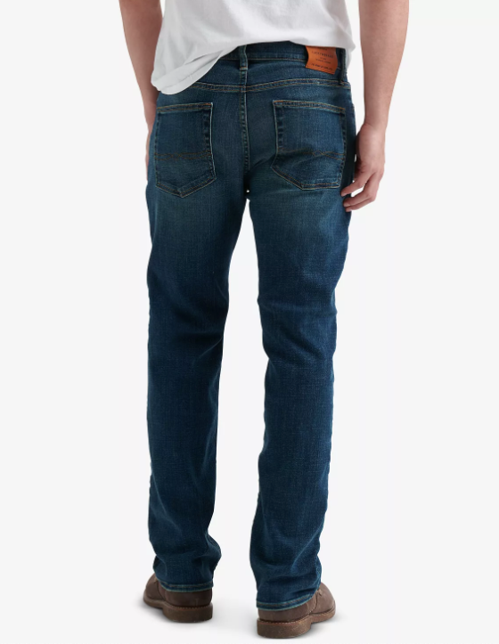Lucky Brand 363 Vintage Straight Jeans Ferncreek (Ferncreek) Men's Navy 38X32