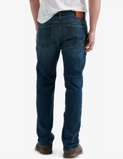 Lucky Brand Mens 363 Straight Coolmax Jeans Ferncreek Blue 36 x 32