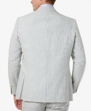 Lauren Ralph Lauren Men's Classic Fit Seersucker Sport Coat Blazer Blue 41R