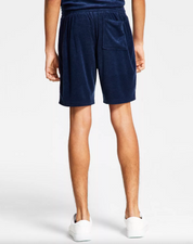 And Now This Mens Terry Shorts Blue Small