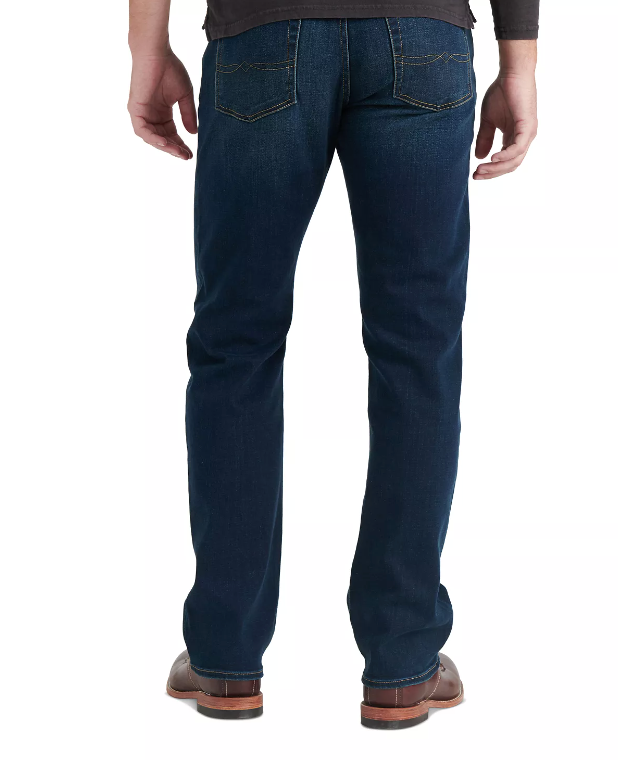 Lucky Brand Mens 181 Relaxed Straight Fit Jeans Balsam Blue 33 x 30