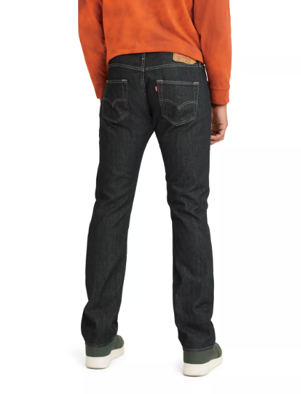 Levi's Mens 501 Original Fit Button Fly Jeans Clean Rigid Grey 40 x 32