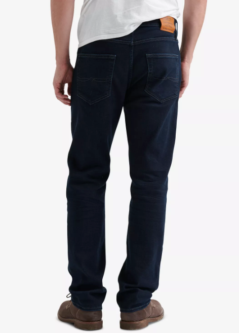 Lucky Brand Mens 410 Athletic Fit Coolmax Jeans Blue 36 x 32