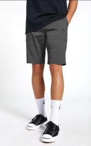 Volcom Men's Kerosene Hybrid Shorts Charcoal Grey Heather 30