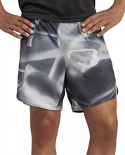 Adidas Mens DRT HEAT Printed Performance Shorts Grey Large