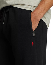 POLO RALPH LAUREN Mens Big & Tall Double-Knit Track Pants Black 4XL