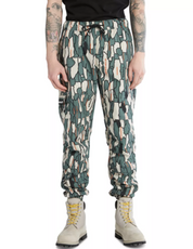 TIMBERLAND Mens DWR  Ripstop Jogger Pants Camo Green 2XL