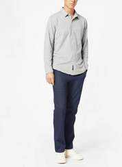 Dockers Mens Signature Khaki Slim Fit Pants Blue 34 X 34
