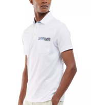 Barbour Mens Lirst Polo Shirt White Large