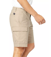 DOCKERS Men's Straight-Fit Smart 360 Tech Stretch 9" Cargo Shorts Taupe 48
