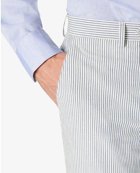 Lauren Ralph Lauren Mens Cotton UltraFlex Classic-Fit Pants Blue 36 x 29