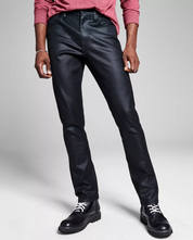 AND NOW THIS Mens Slim Fit Maximum Stretch Jeans Black 34 x 32