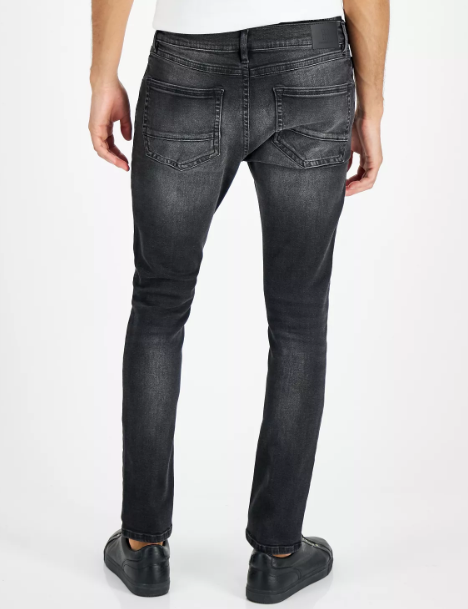 INC INTERNATIONAL CONCEPTS Men's Skinny-Fit Jeans Black 40