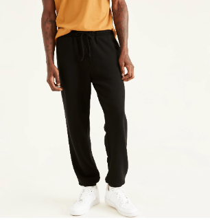 Dockers Mens Sport Sweatpants Black 2XL