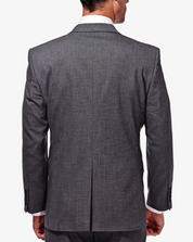 HAGGAR J.M. Men’s ClassicFit Stretch Sharkskin Suit Jacket Medium Grey 46R
