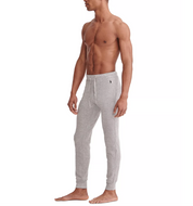 Polo Ralph Lauren Men's Waffle-Knit Sleep Jogger Pants Light Grey XL