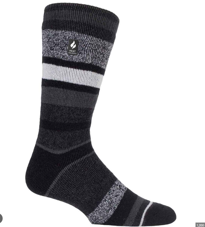 Heat Holders Mens Starling Brushed Inner Knit Thermal Socks Size 7 - 12
