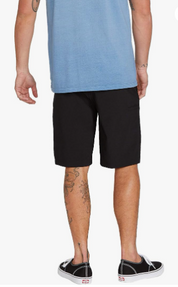 Volcom Men's Kerosene Hybrid Shorts Size 38 Black